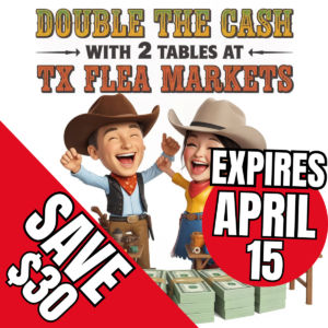 2 Tables 2 Chairs Mother's Day Market May 10 $69